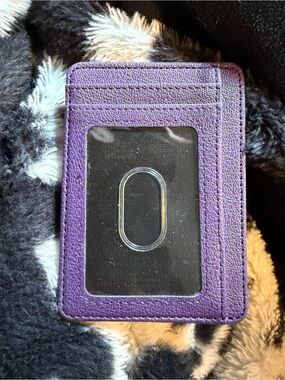 HALARA Purple Card Holder